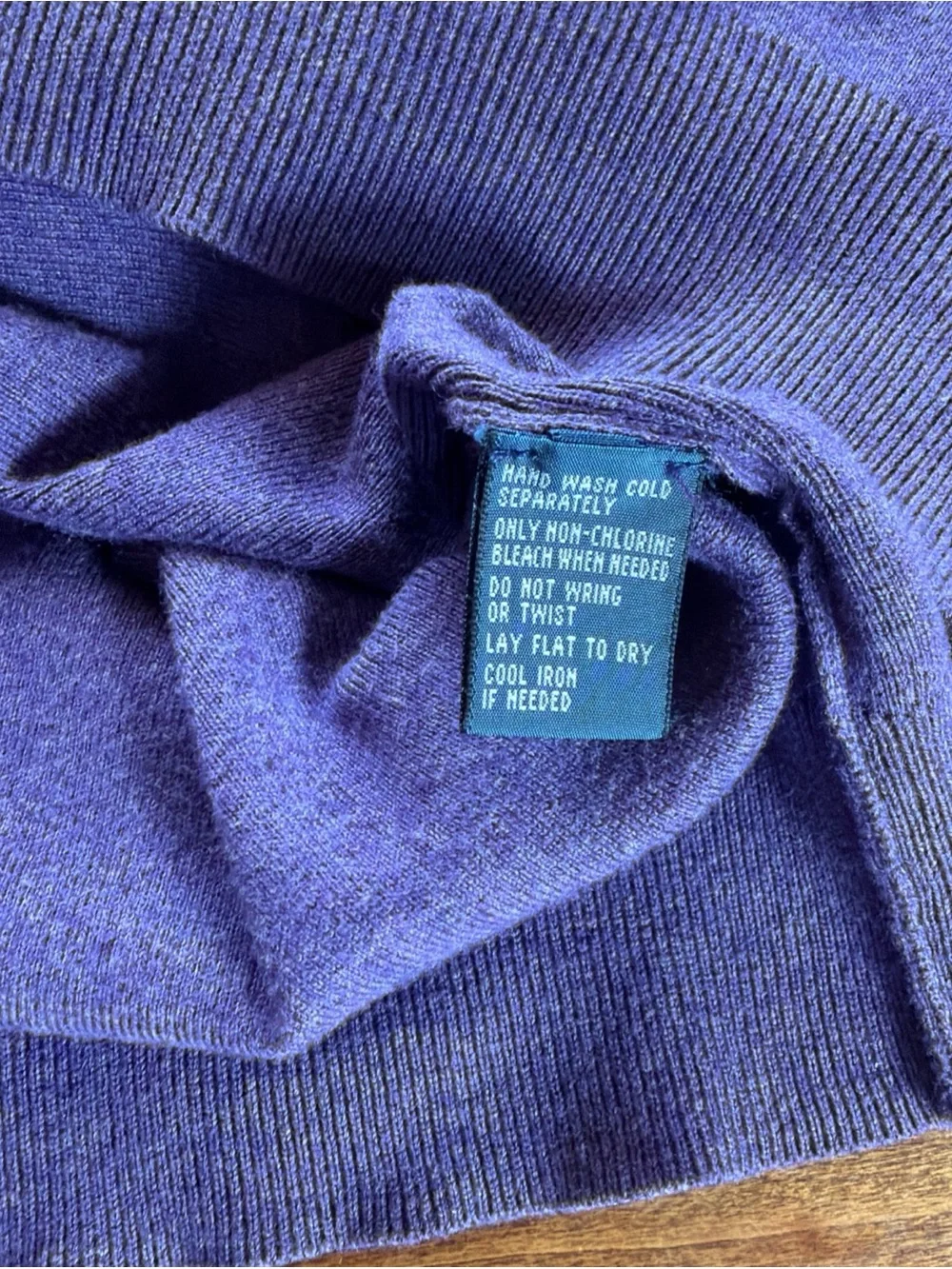 Polo by Ralph Lauren Purple V-Neck Sweater Vest with Green Pony